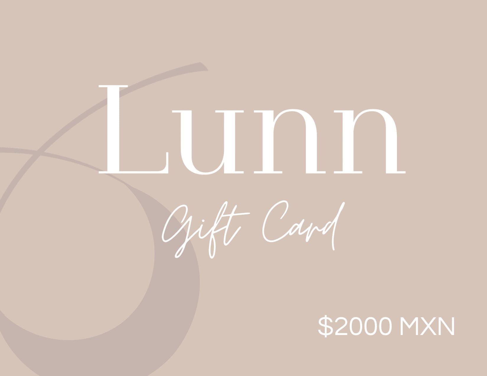 Gift Card de $2000