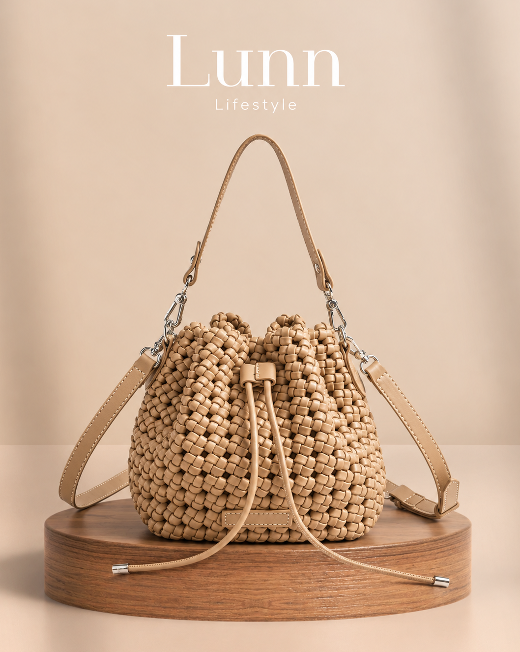 Bolsa Nude Bucket