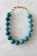 Collar de Turquesa con Cadena