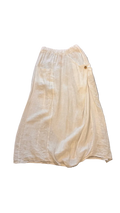 Falda Blanca Botones