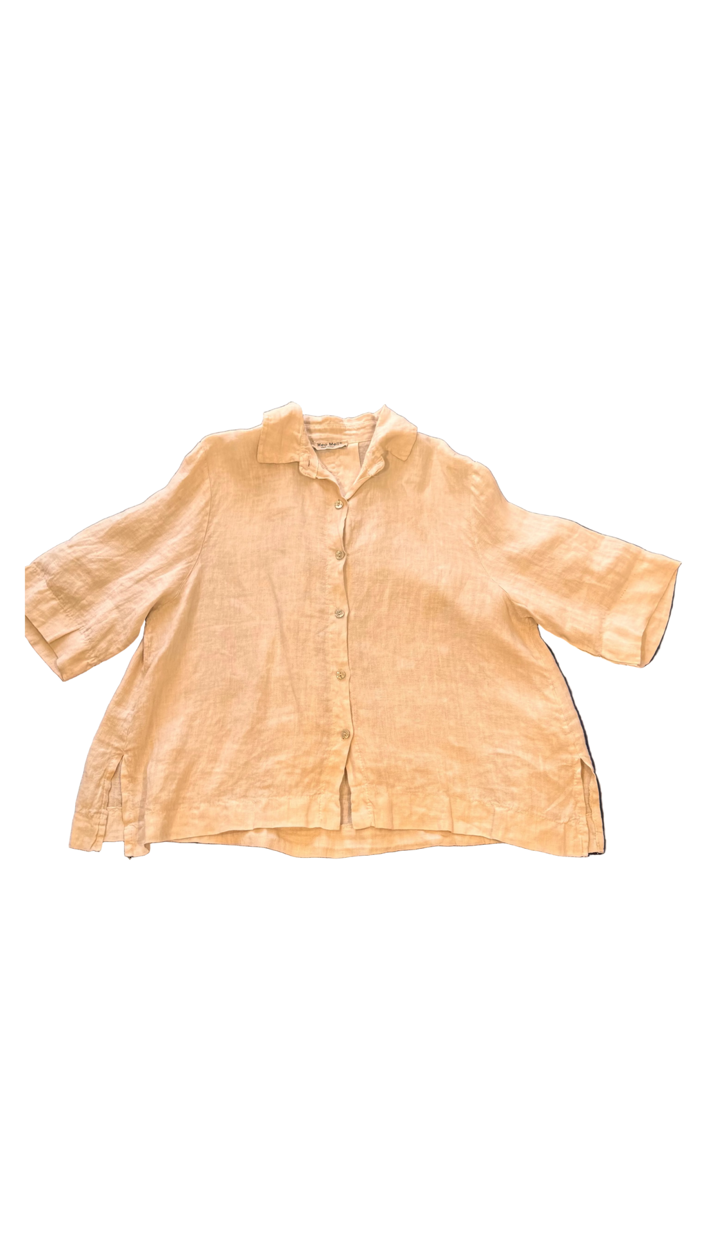 Camisa Beige de Lino