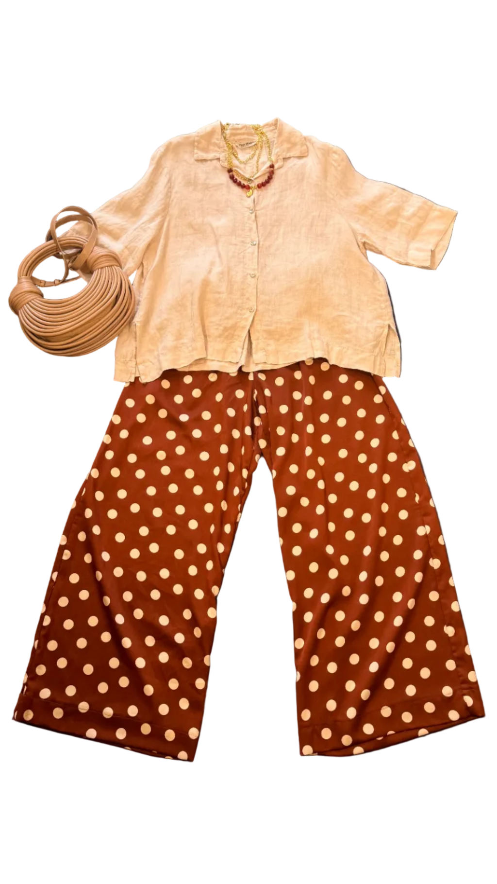 Camisa Beige de Lino