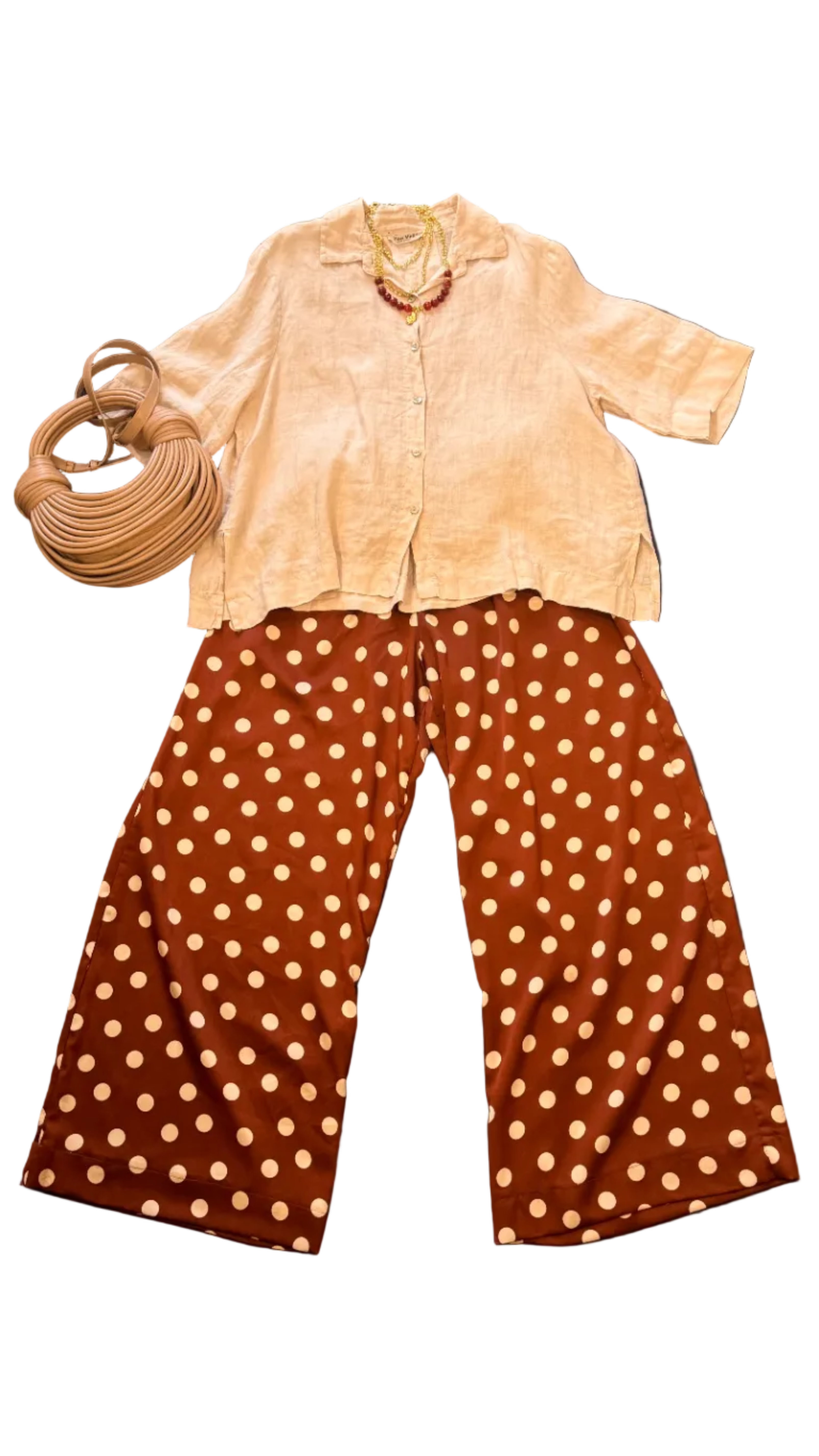 Camisa Beige de Lino