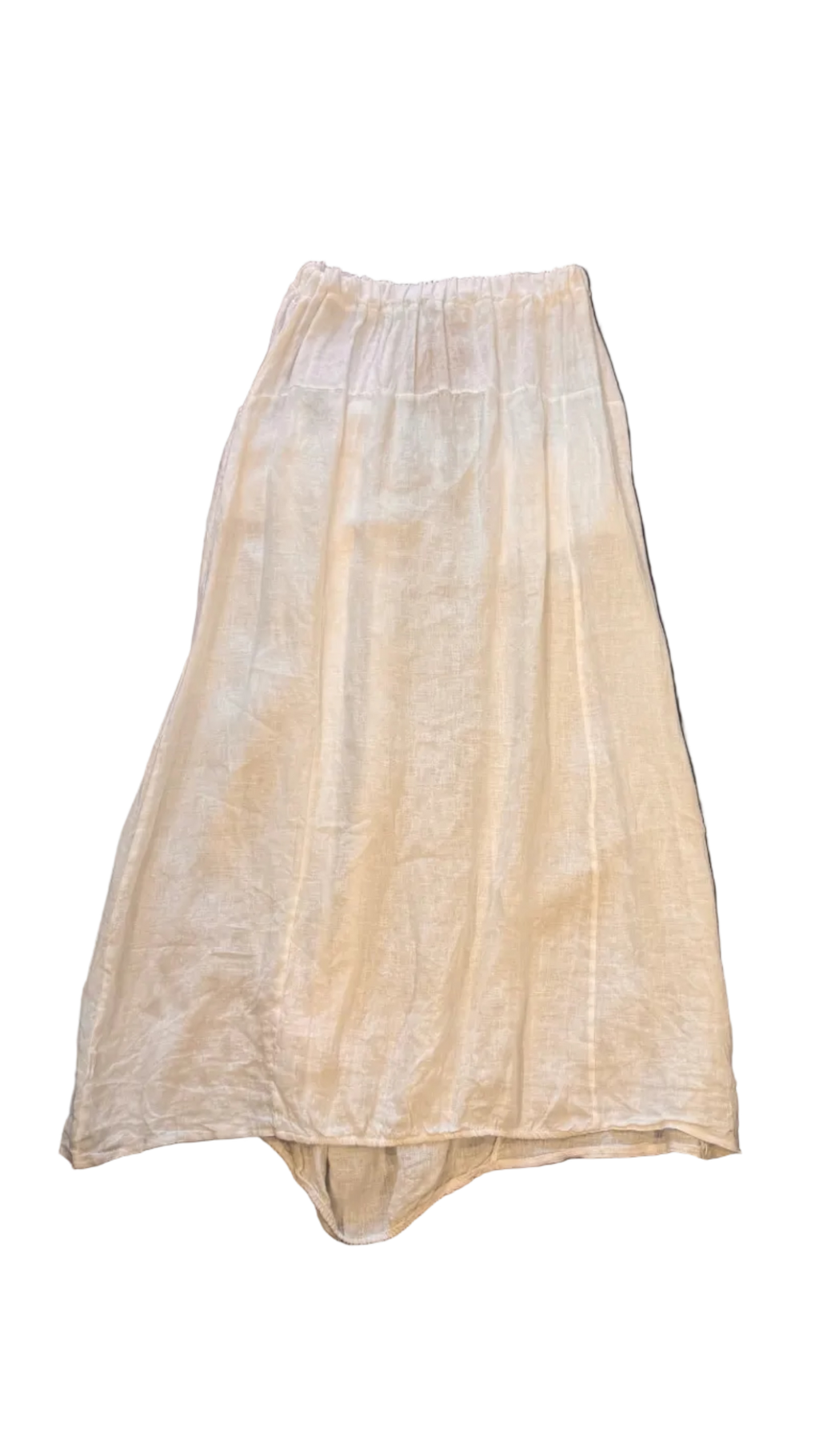 Falda Blanca Botones