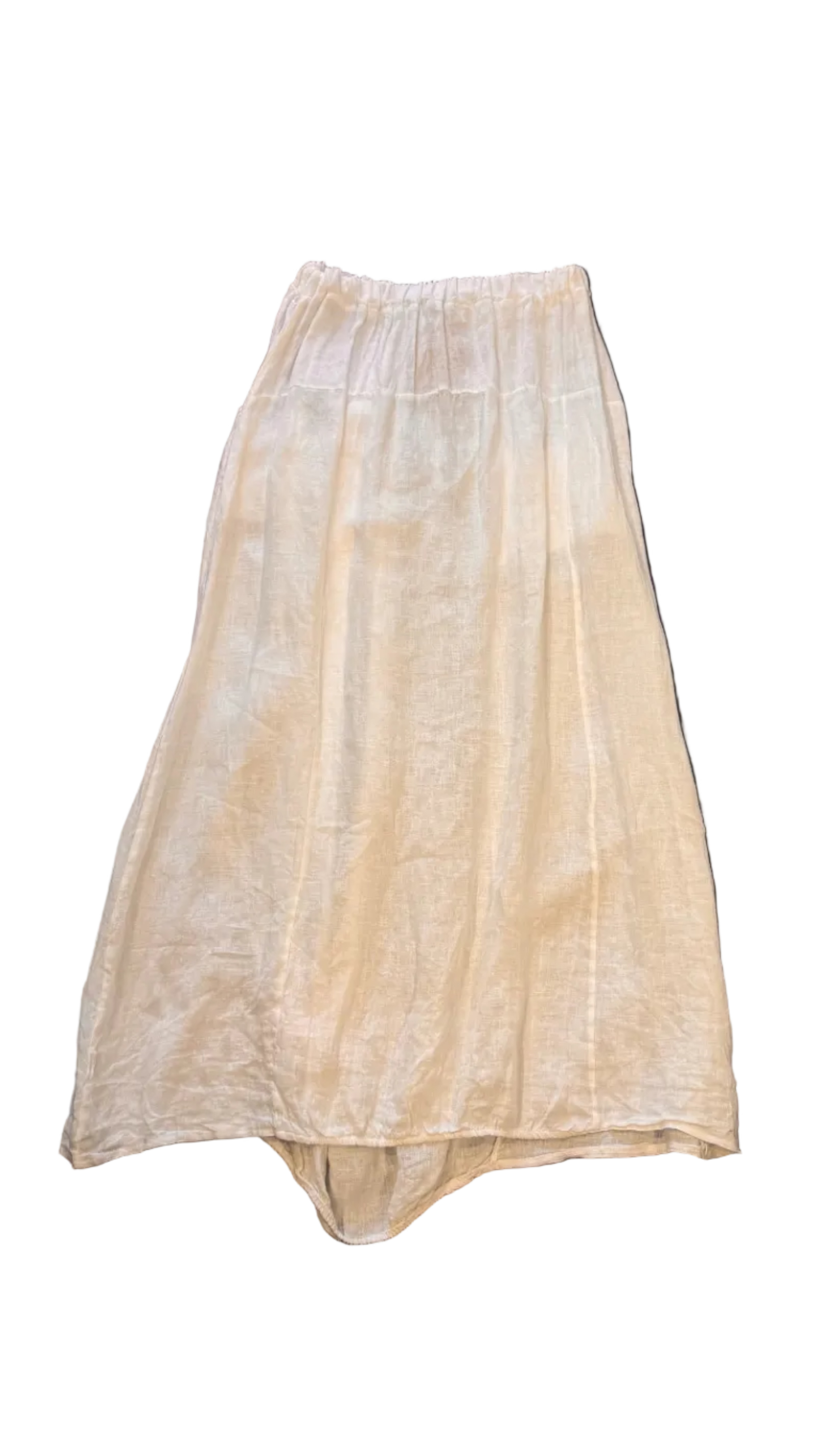 Falda Blanca Botones