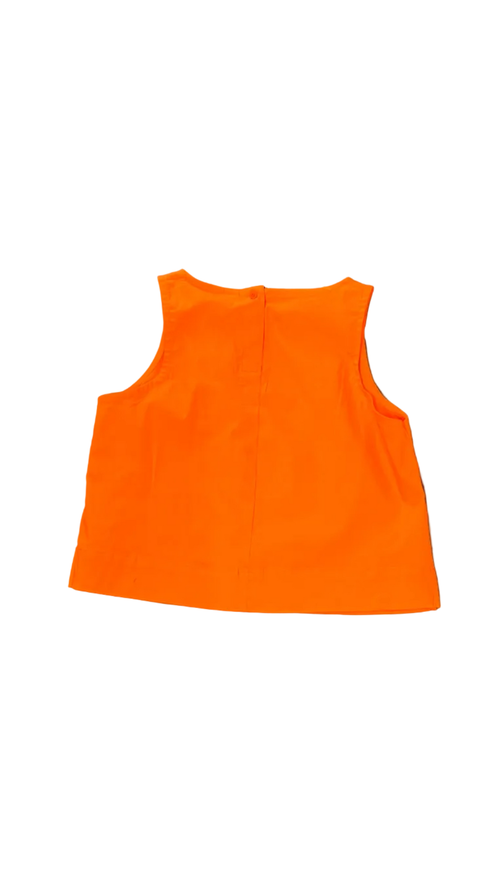 Blusa sin manga Naranja