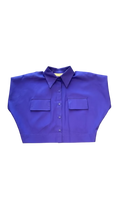 Camisa Resorte Azul Rey