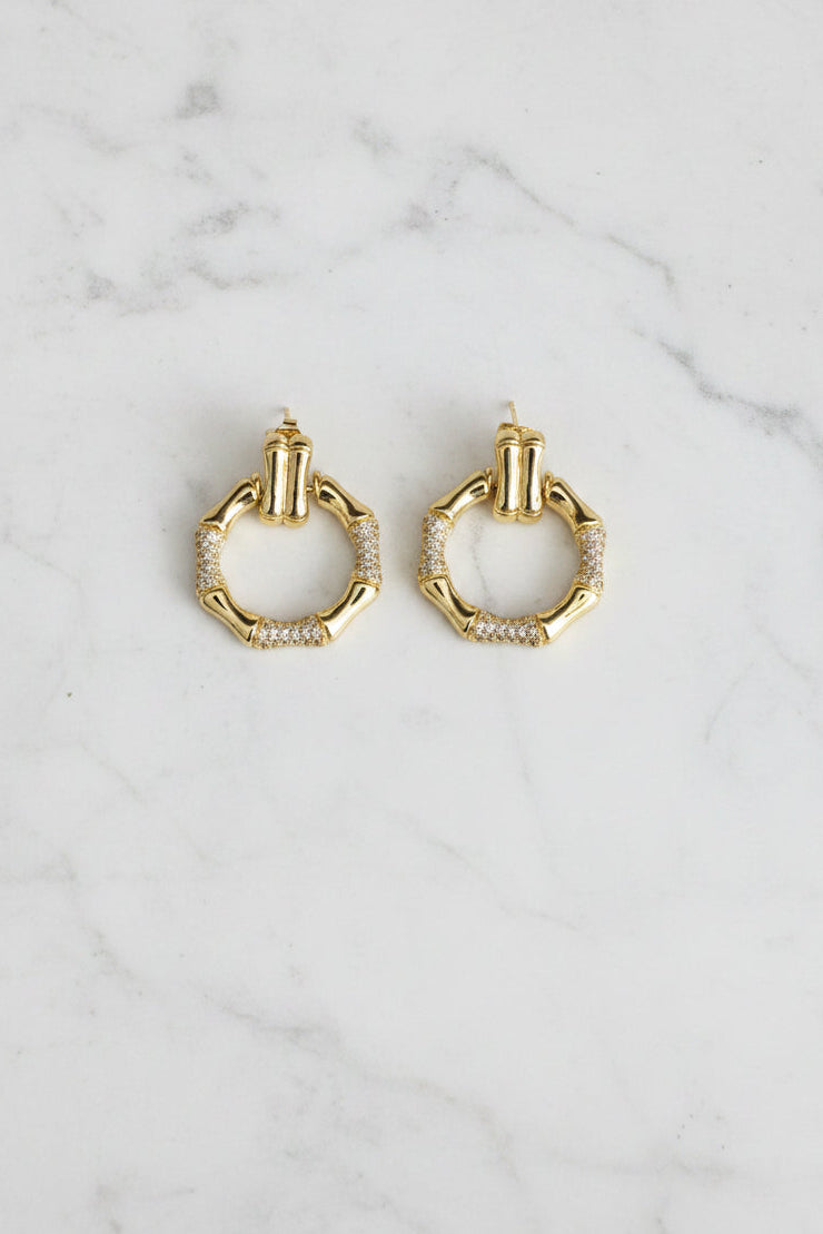 Aretes Bambu con ZC GP