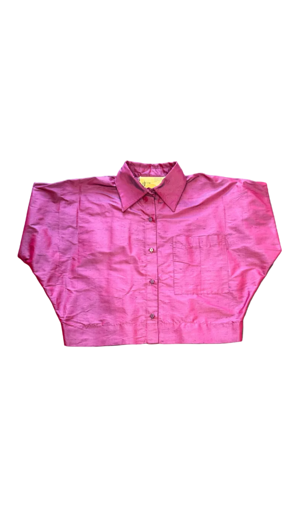 Camisa Globo Seda Bugambilia Shantu