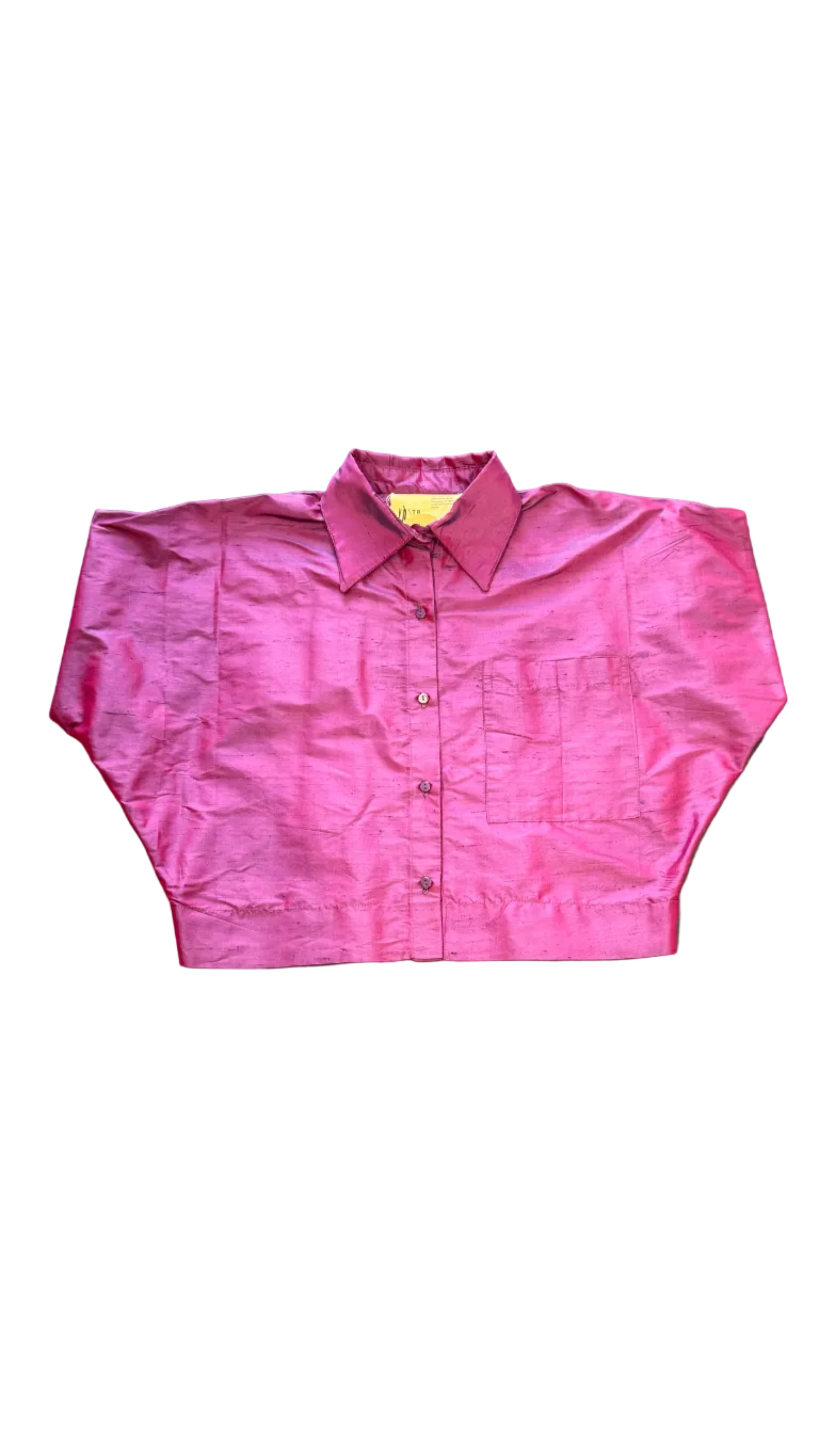 Camisa Globo Seda Bugambilia Shantu