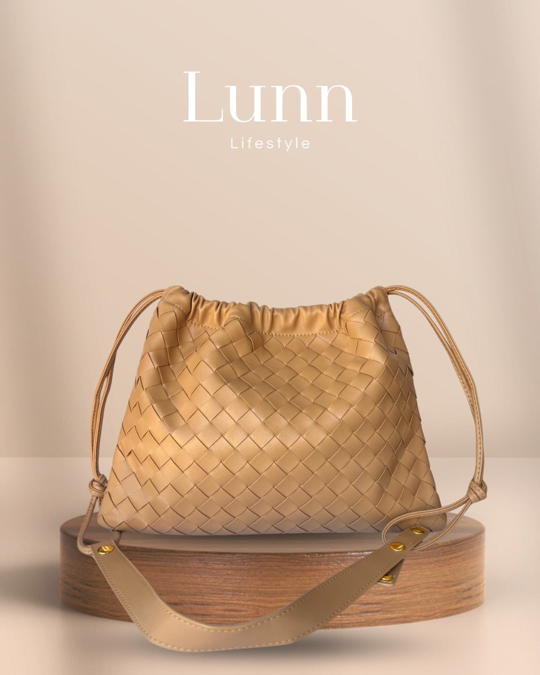 Bolsa Nude Trenzada