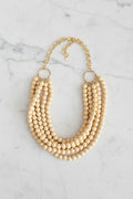 Collar Balboa Amarillo Mantequilla