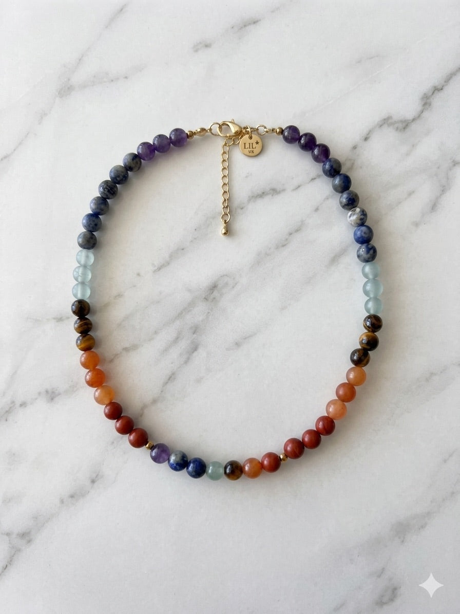 Collar Chakras Choker